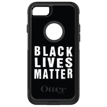 DistinctInk™ OtterBox Commuter Series Case for Apple iPhone or Samsung Galaxy - Black Lives Matter