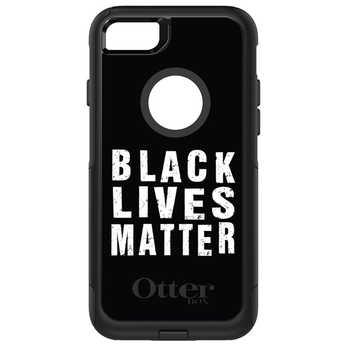 DistinctInk OtterBox Commuter Series Case for Apple iPhone or Samsung Galaxy - Black Lives Matter