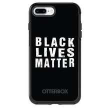 DistinctInk™ OtterBox Symmetry Series Case for Apple iPhone / Samsung Galaxy / Google Pixel - Black Lives Matter
