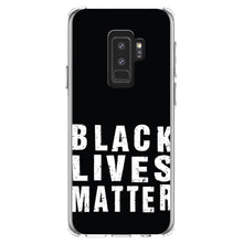DistinctInk® Clear Shockproof Hybrid Case for Apple iPhone / Samsung Galaxy / Google Pixel - Black Lives Matter