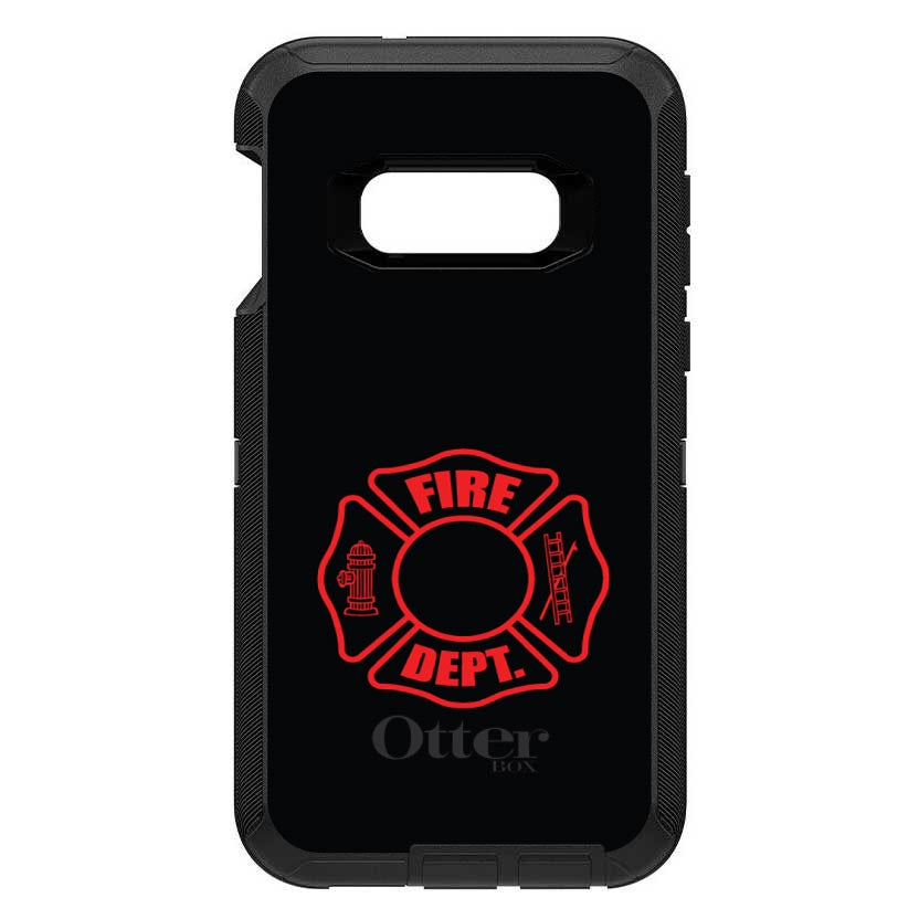 Red Fire Department OtterBox Defender Case for iPhone & Galaxy, view 10