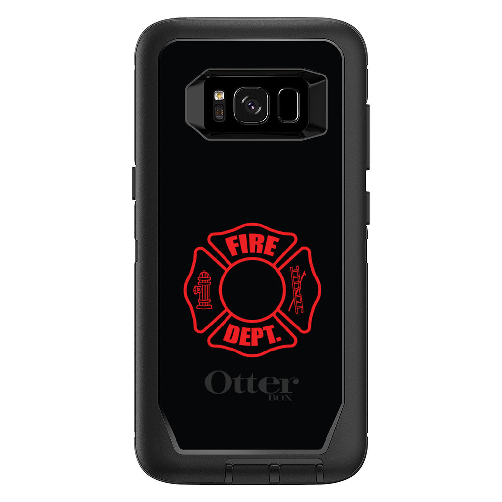 Red Fire Department OtterBox Defender Case for iPhone & Galaxy, view 12