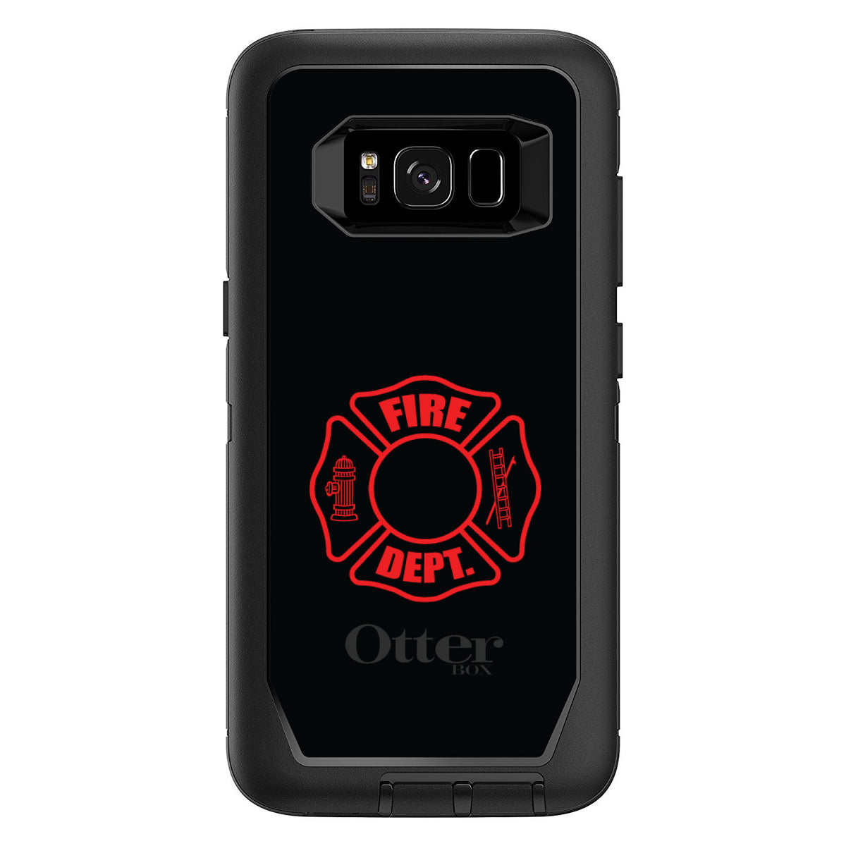 Red Fire Department OtterBox Defender Case for iPhone & Galaxy, view 12