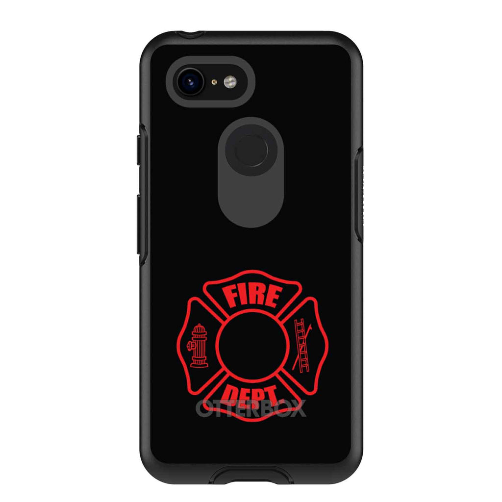 Red Fire Department OtterBox Symmetry Case for iPhone & Galaxy, view 15