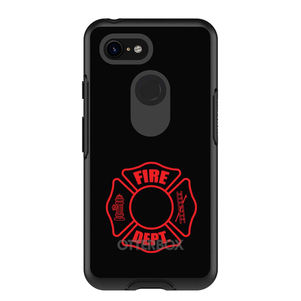 Red Fire Department OtterBox Symmetry Case for iPhone & Galaxy, view 15