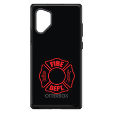 DistinctInk™ OtterBox Symmetry Series Case for Apple iPhone / Samsung Galaxy / Google Pixel - Red Fire Department