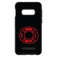 DistinctInk™ OtterBox Symmetry Series Case for Apple iPhone / Samsung Galaxy / Google Pixel - Red Fire Department