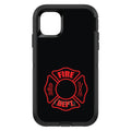 Red Fire Department OtterBox Defender Case for iPhone & Galaxy, view 2