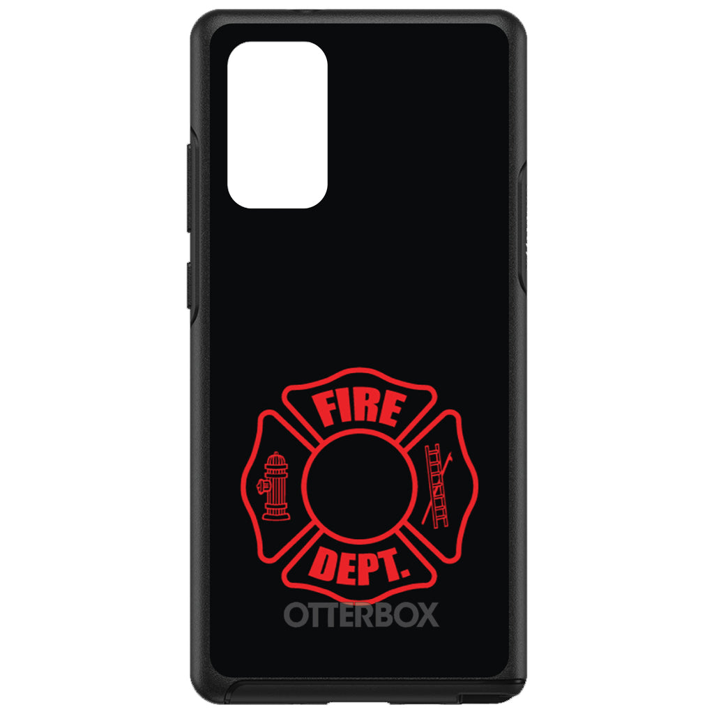 Red Fire Department OtterBox Symmetry Case for iPhone & Galaxy, view 10