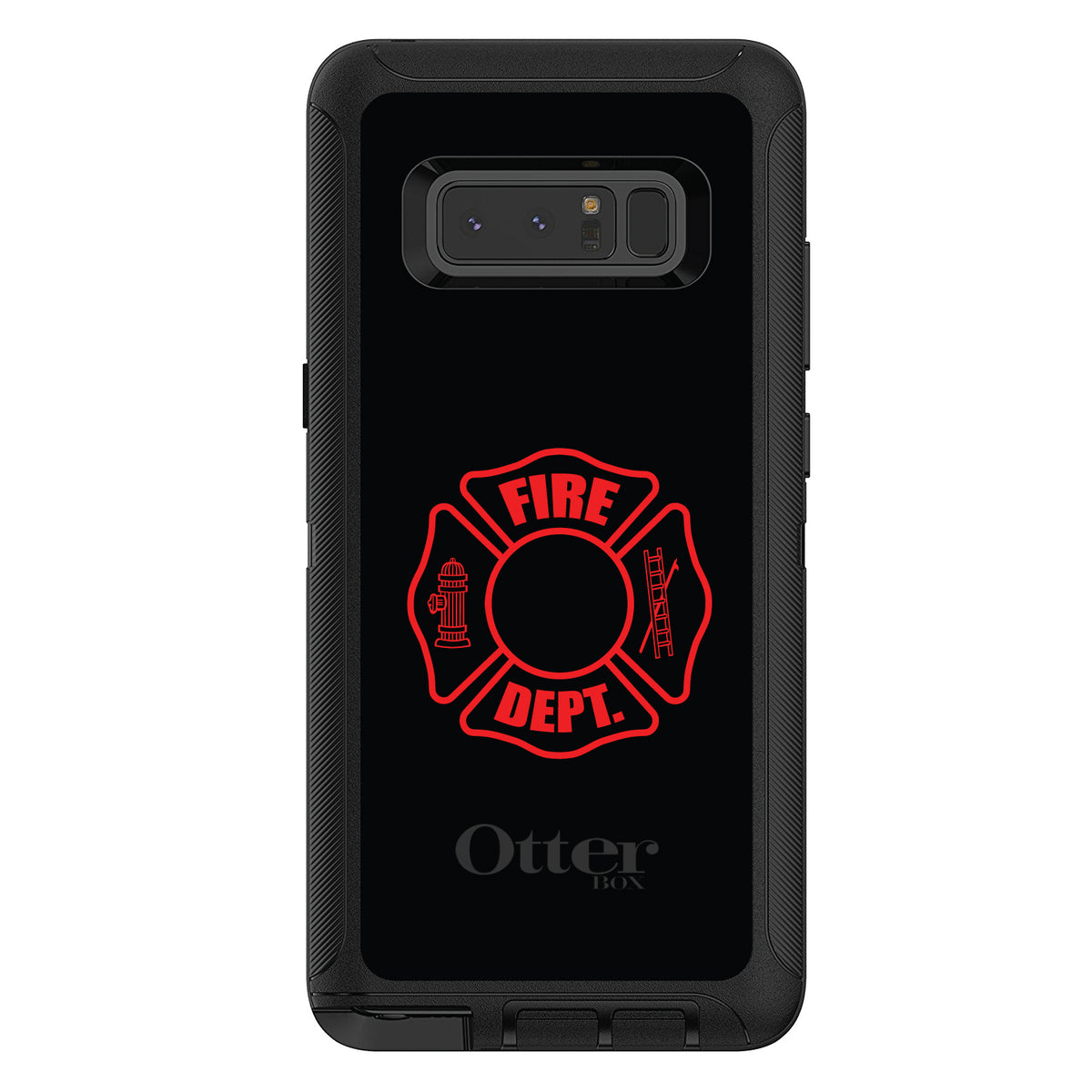 Red Fire Department OtterBox Defender Case for iPhone & Galaxy, view 17