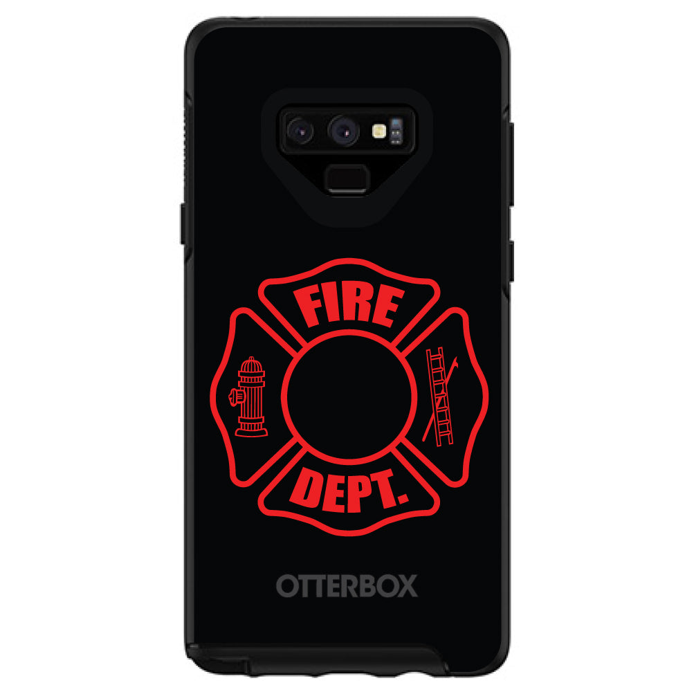 Red Fire Department OtterBox Symmetry Case for iPhone & Galaxy, view 13