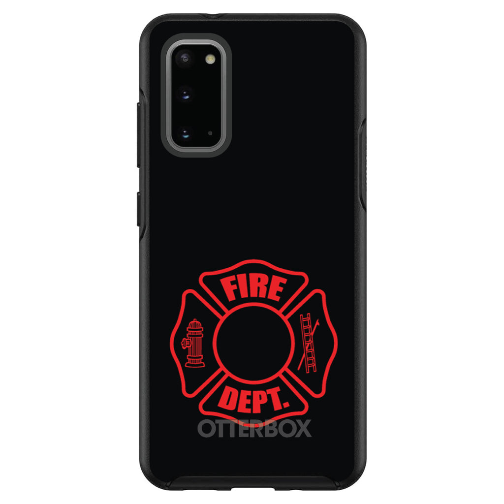 Red Fire Department OtterBox Symmetry Case for iPhone & Galaxy, view 5