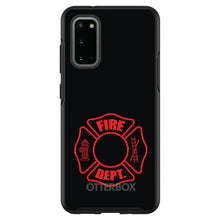 DistinctInk™ OtterBox Symmetry Series Case for Apple iPhone / Samsung Galaxy / Google Pixel - Red Fire Department