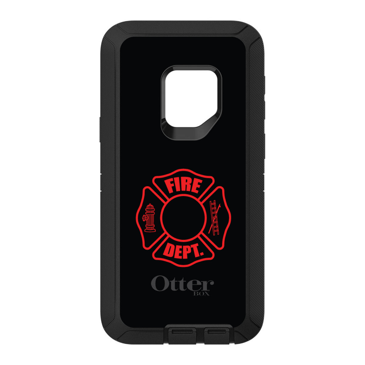 Red Fire Department OtterBox Defender Case for iPhone & Galaxy, view 11