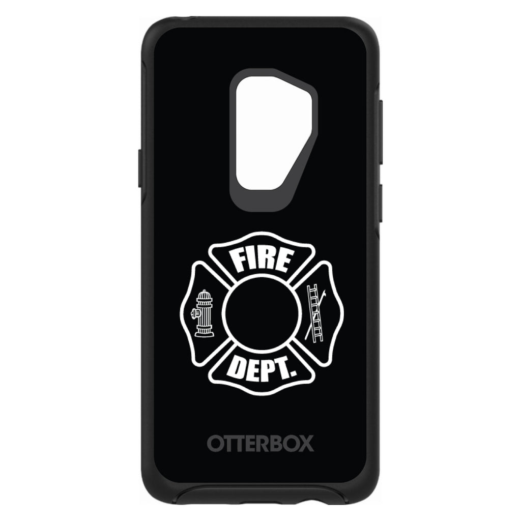 White Fire Department OtterBox Symmetry Case for iPhone & Galaxy, view 9