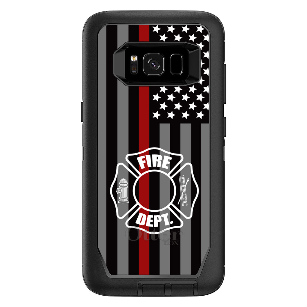 FD Thin Red Line OtterBox Defender Case for iPhone & Galaxy, view 12