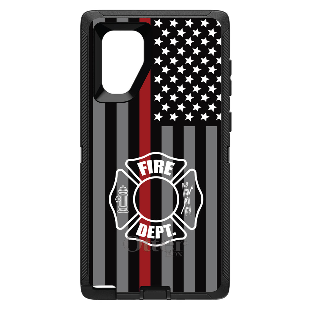 FD Thin Red Line OtterBox Defender Case for iPhone & Galaxy, view 14