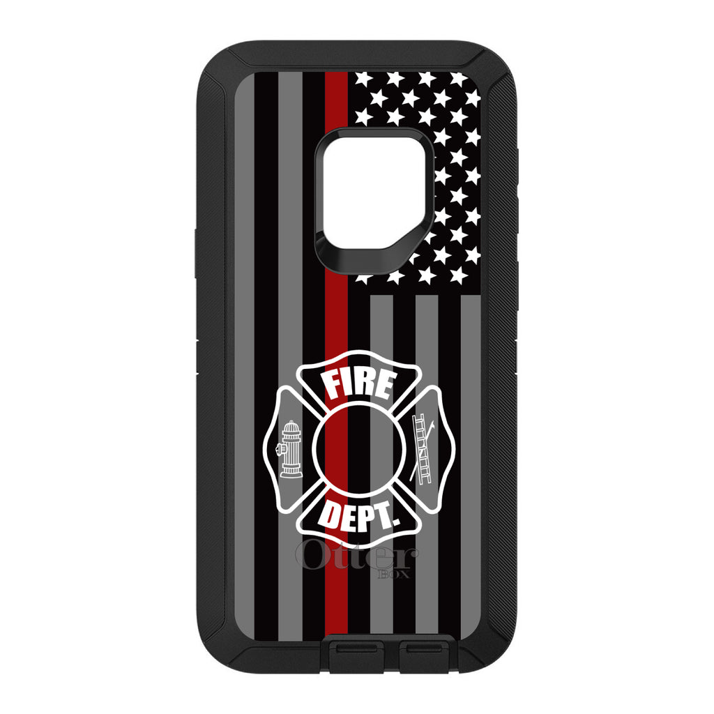 FD Thin Red Line OtterBox Defender Case for iPhone & Galaxy, view 11