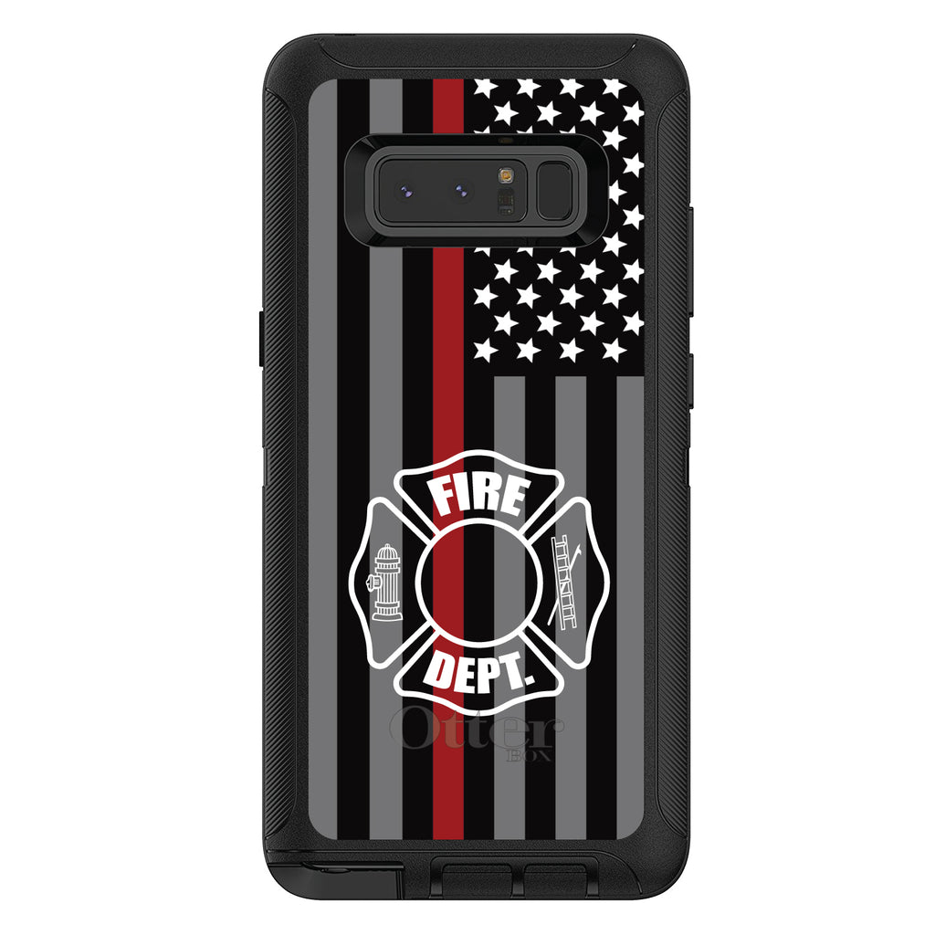 FD Thin Red Line OtterBox Defender Case for iPhone & Galaxy, view 17