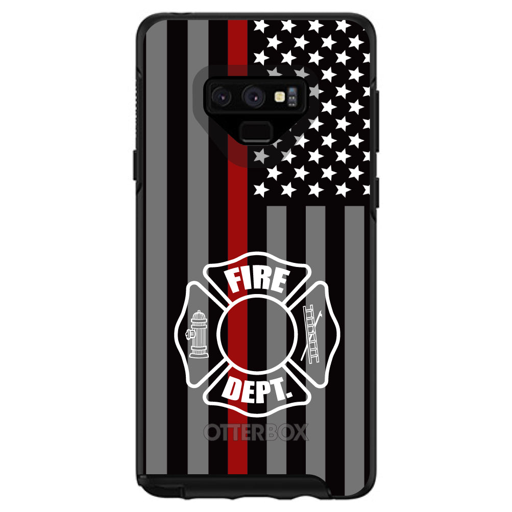 FD Thin Red Line OtterBox Symmetry Case for iPhone & Galaxy, view 13