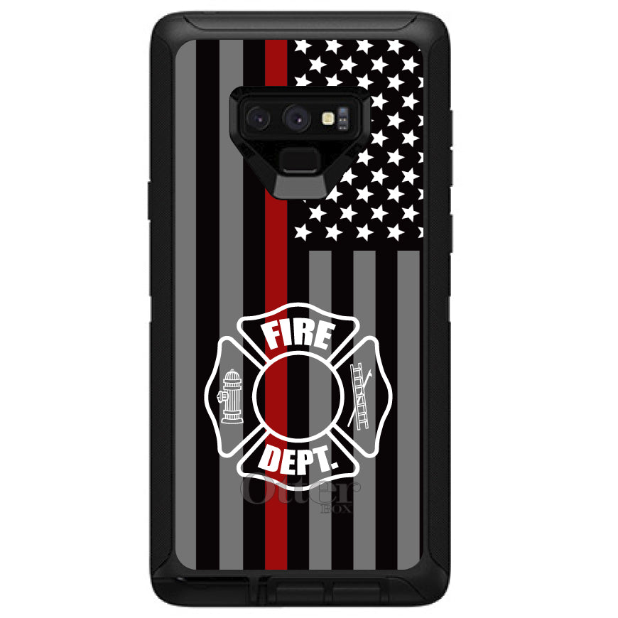 FD Thin Red Line OtterBox Defender Case for iPhone & Galaxy, view 16