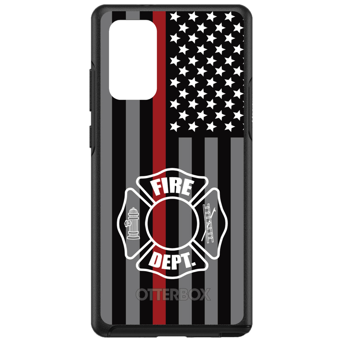 FD Thin Red Line OtterBox Symmetry Case for iPhone & Galaxy, view 10