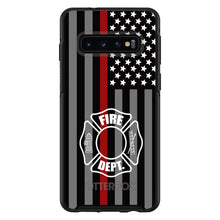 DistinctInk™ OtterBox Symmetry Series Case for Apple iPhone / Samsung Galaxy / Google Pixel - FD Thin Red Line