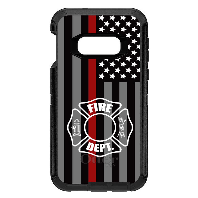 FD Thin Red Line OtterBox Defender Case for iPhone & Galaxy, view 10