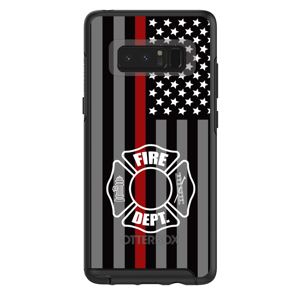 FD Thin Red Line OtterBox Symmetry Case for iPhone & Galaxy, view 14