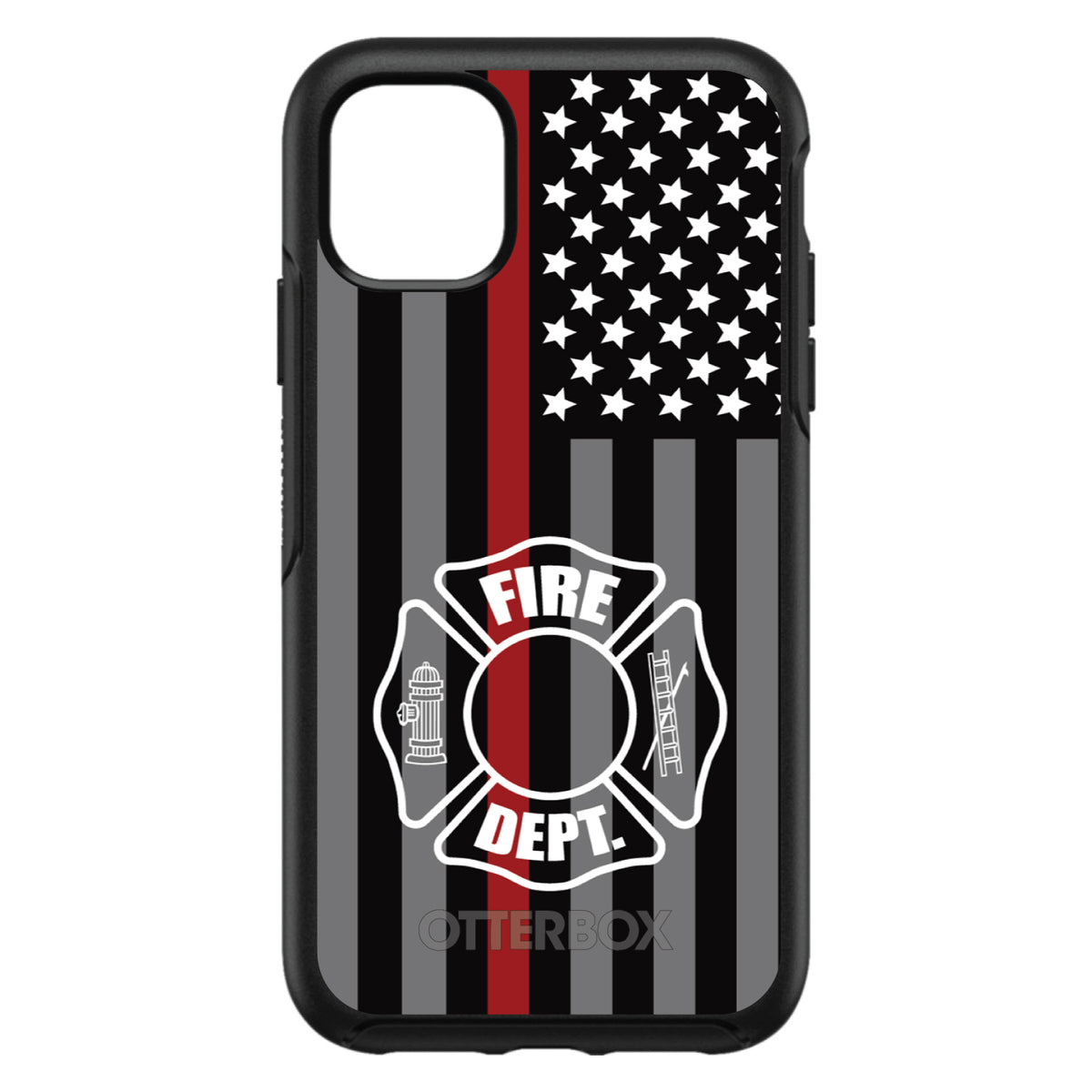 FD Thin Red Line OtterBox Symmetry Case for iPhone & Galaxy