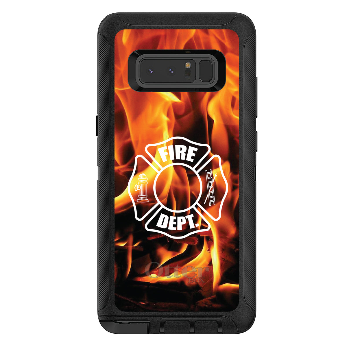 Flames Fire Department OtterBox Defender Case for iPhone & Galaxy, view 17