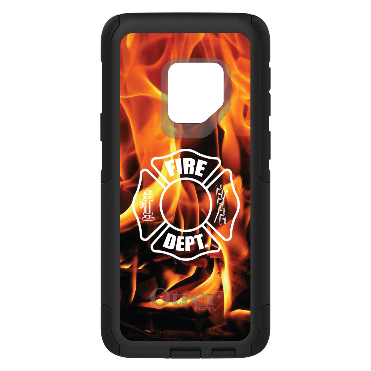 Flames Fire Department OtterBox Commuter Case for iPhone & Galaxy, view 9