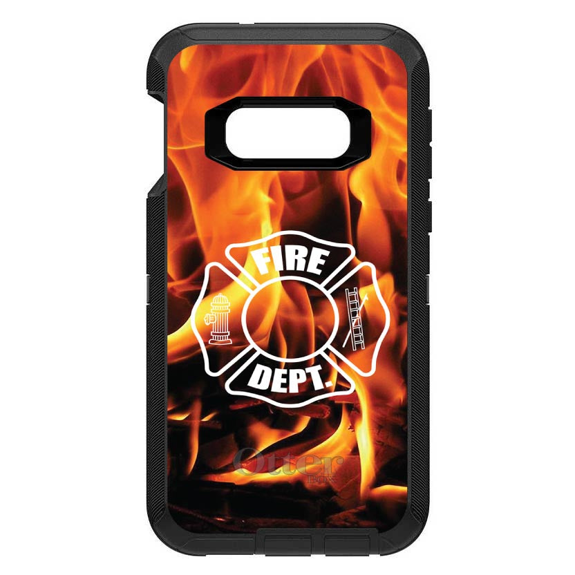 Flames Fire Department OtterBox Defender Case for iPhone & Galaxy, view 10