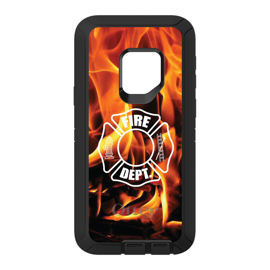 Flames Fire Department OtterBox Defender Case for iPhone & Galaxy, view 11