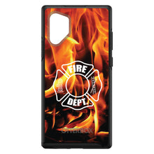 DistinctInk™ OtterBox Symmetry Series Case for Apple iPhone / Samsung Galaxy / Google Pixel - Flames Fire Department