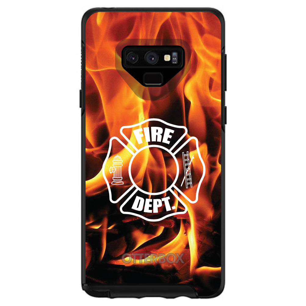 Flames Fire Department OtterBox Symmetry Case for iPhone & Galaxy, view 13