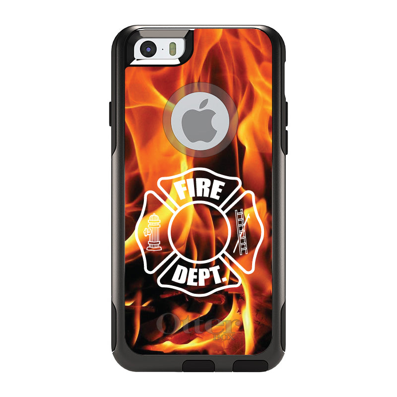 Flames Fire Department OtterBox Commuter Case for iPhone & Galaxy, view 4