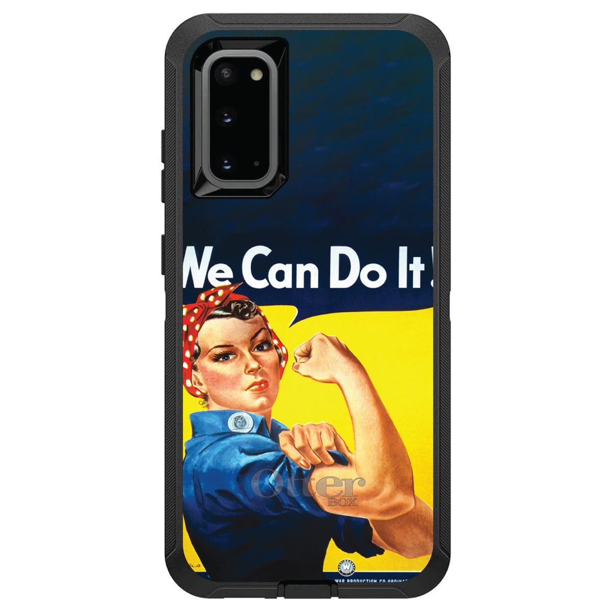 Rosie the Riveter OtterBox Defender Case for iPhone & Galaxy, view 8