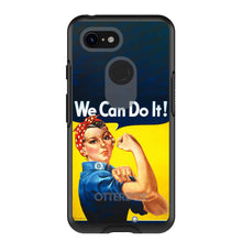 DistinctInk™ OtterBox Symmetry Series Case for Apple iPhone / Samsung Galaxy / Google Pixel - Rosie the Riveter