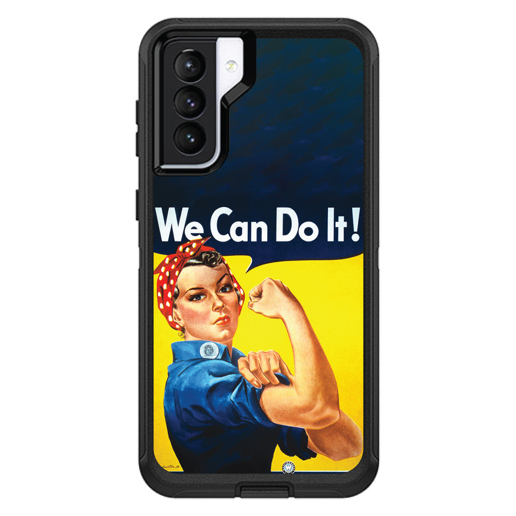 Rosie the Riveter OtterBox Defender Case for iPhone & Galaxy, view 6