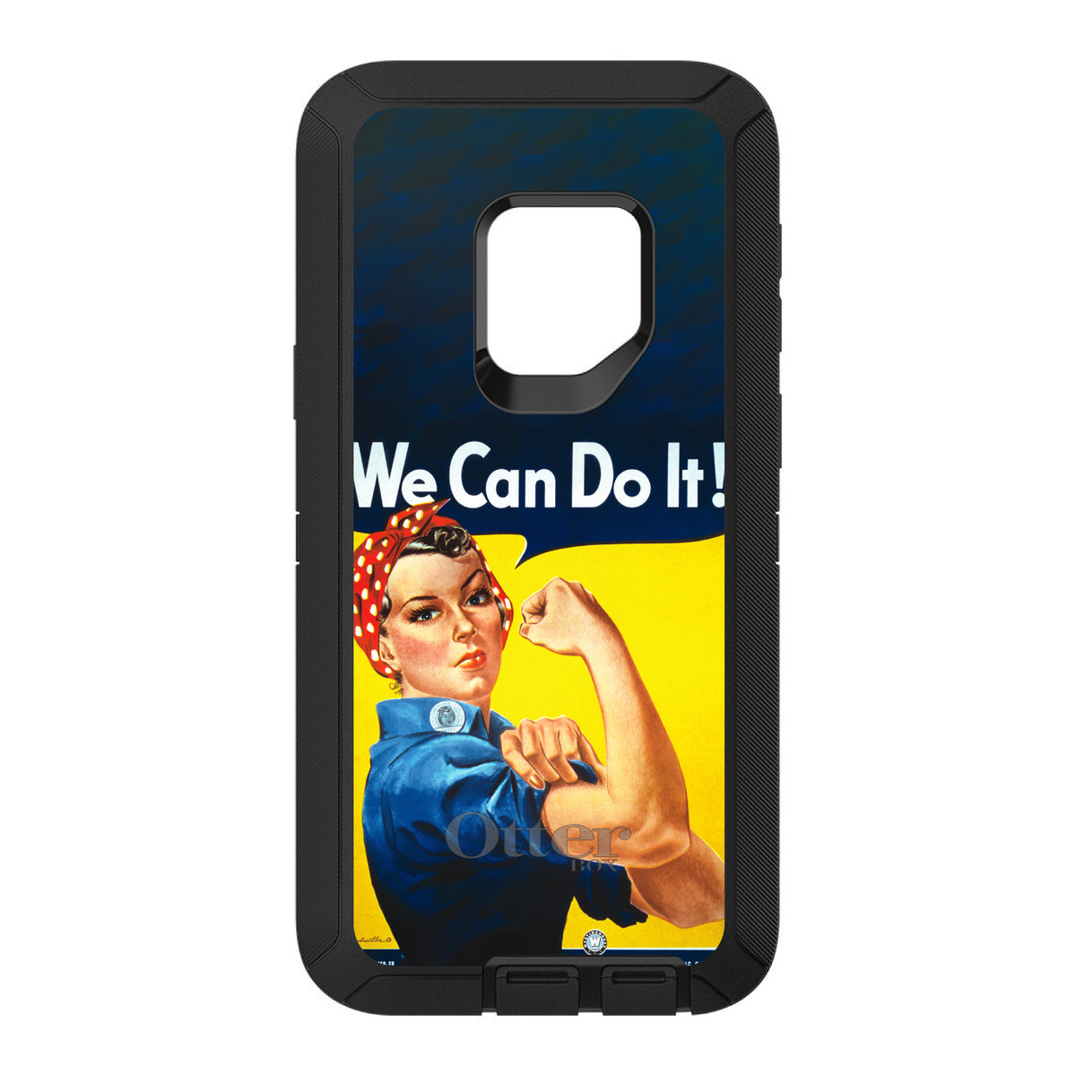 Rosie the Riveter OtterBox Defender Case for iPhone & Galaxy, view 11