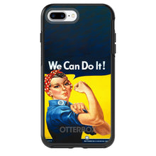 DistinctInk™ OtterBox Symmetry Series Case for Apple iPhone / Samsung Galaxy / Google Pixel - Rosie the Riveter