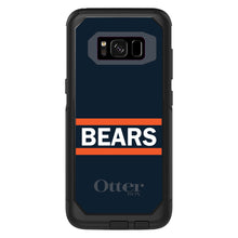 DistinctInk™ OtterBox Commuter Series Case for Apple iPhone or Samsung Galaxy - Orange Navy Bears