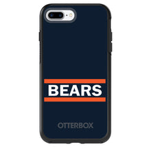 DistinctInk™ OtterBox Symmetry Series Case for Apple iPhone / Samsung Galaxy / Google Pixel - Orange Navy Bears