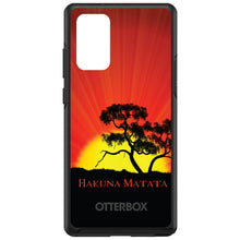 DistinctInk™ OtterBox Symmetry Series Case for Apple iPhone / Samsung Galaxy / Google Pixel - Hakuna Matata