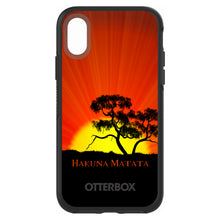 DistinctInk™ OtterBox Symmetry Series Case for Apple iPhone / Samsung Galaxy / Google Pixel - Hakuna Matata