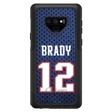 DistinctInk™ OtterBox Commuter Series Case for Apple iPhone or Samsung Galaxy - Brady 12 Jersey