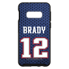 DistinctInk™ OtterBox Symmetry Series Case for Apple iPhone / Samsung Galaxy / Google Pixel - Brady 12 Jersey