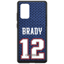 DistinctInk™ OtterBox Symmetry Series Case for Apple iPhone / Samsung Galaxy / Google Pixel - Brady 12 Jersey