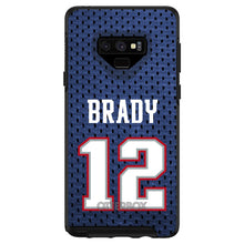 DistinctInk™ OtterBox Symmetry Series Case for Apple iPhone / Samsung Galaxy / Google Pixel - Brady 12 Jersey